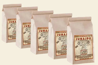 Five bags of Cacao Junajpu cacao Sipping chocolate 