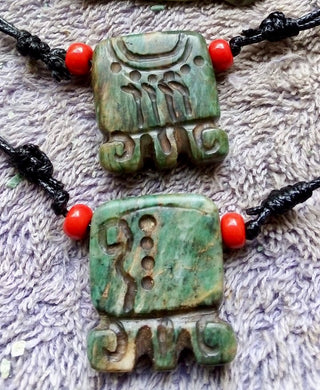 Hand-Carved Jadeite Pendant Necklace