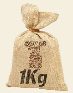 Jute bag with '1Kg' text with Junajpu Logo on a white background